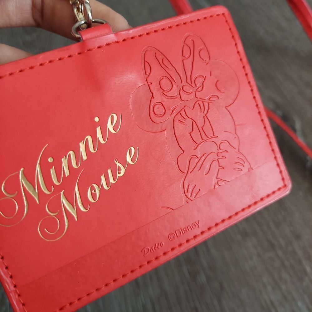 Disney Minnie Mouse Card Holder - Red - Picture 3 of 3